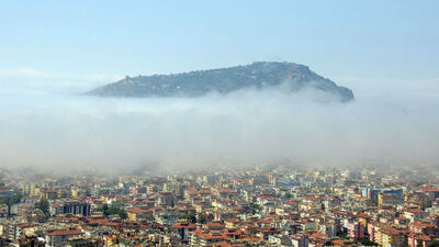 Koca bir ilçe kayboldu! GALERİ