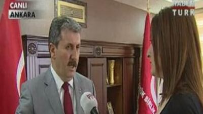 Destici, Genelkurmay'daki görüşmenin ayrıntılarını anlattı