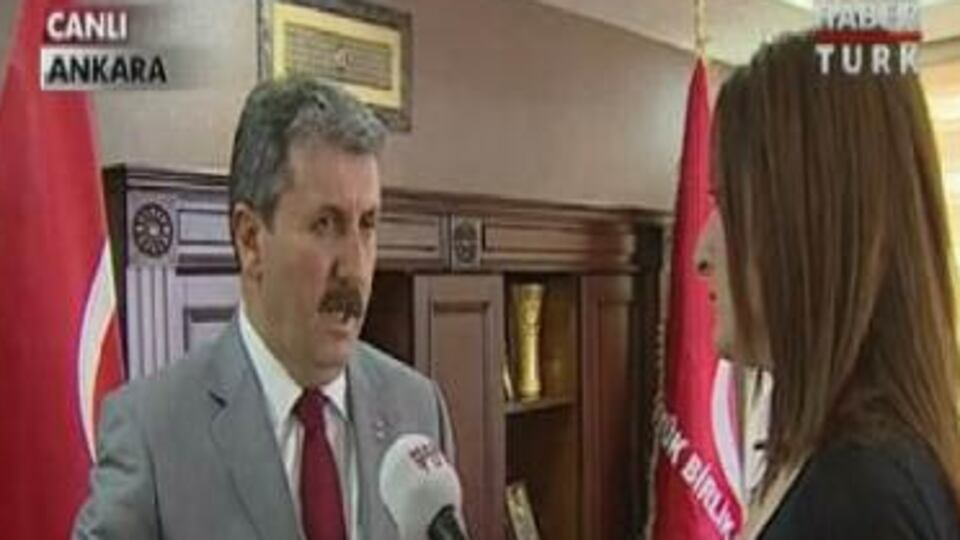 Destici, Genelkurmay'daki görüşmenin ayrıntılarını anlattı