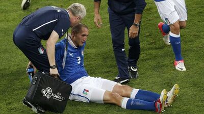 Çizme'de Chiellini şoku!