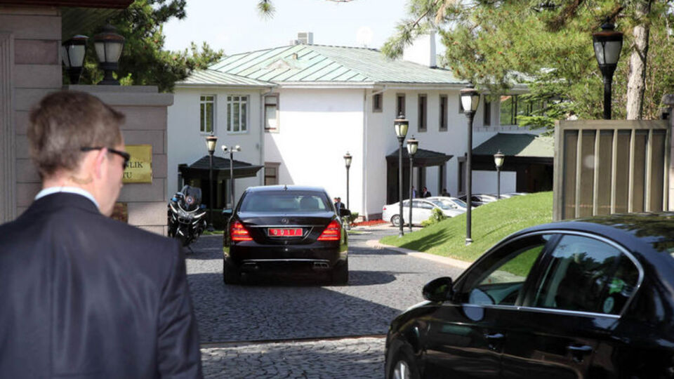 Başbakanlık Konutu'nda sıcak saatler