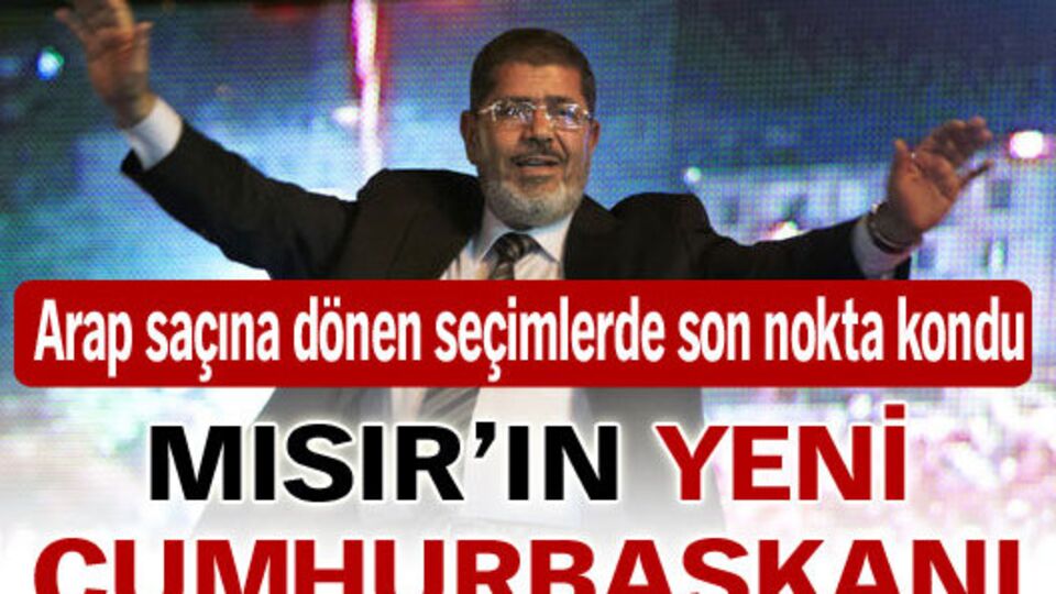 Mısır'ın yeni cumhurbaşkanı Mursi