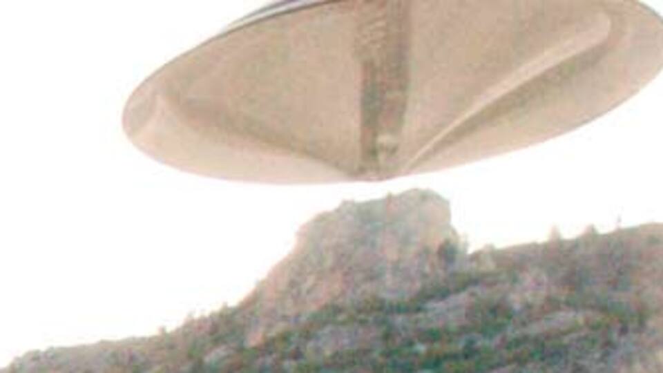 'Bu bir UFO'