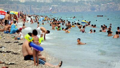 Yüzme bilen de bilmeyen kadar tehlike altında