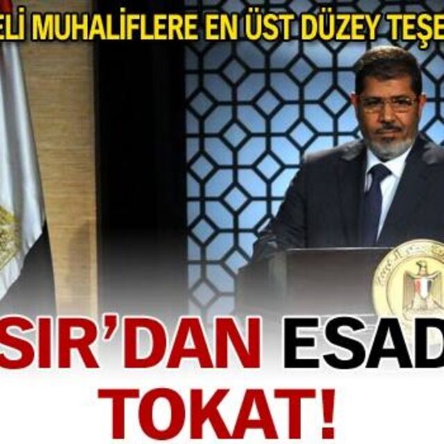 Mısır'dan Esad'a tokat