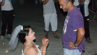 Alışılmadık evlilik teklifi