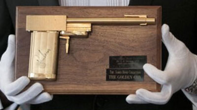 En ünlü altın tabanca satılık!