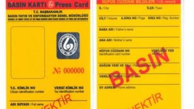 Makam şoförü 'Sürekli basın kartı' hak eder mi?