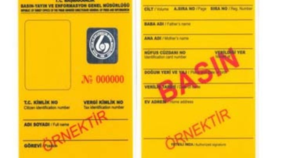 Makam şoförü 'Sürekli basın kartı' hak eder mi?