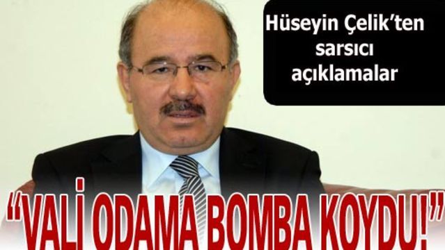 "Vali odama bomba koydu!"