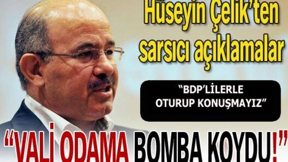 "Vali odama bomba koydu!"