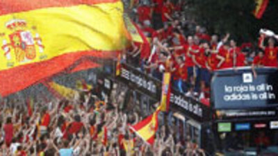 Madrid bayram yeri! GALERİ