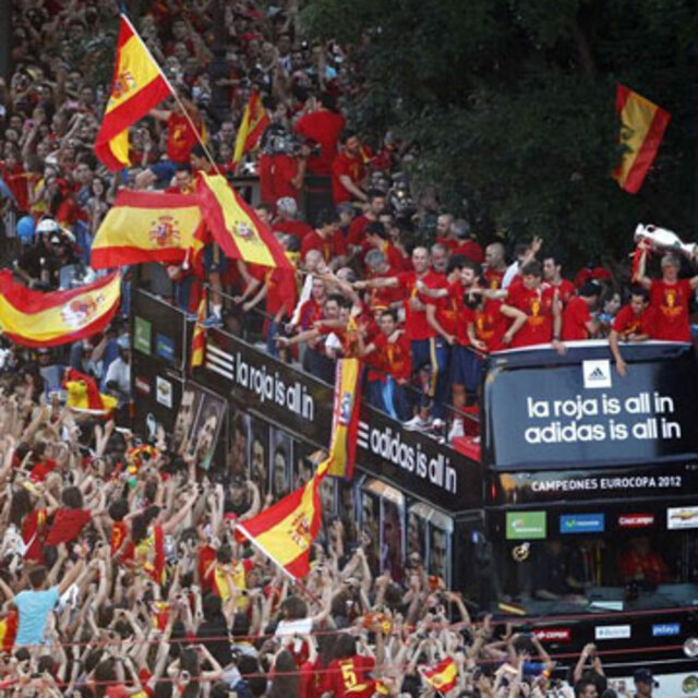 Madrid bayram yeri! GALERİ