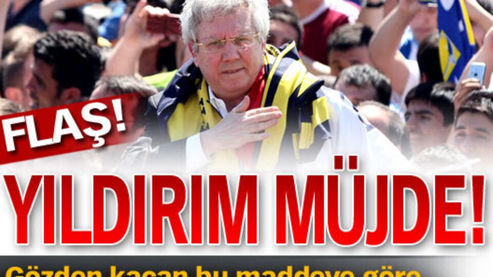 Yıldırım müjde!