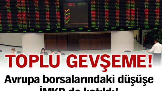 Borsalar da koordineli cevap verdi!