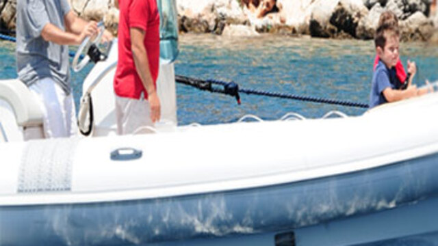 Özyeğin'in Bodrum tatili...