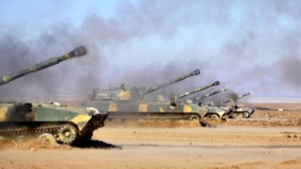 Suriye'den kritik tatbikat