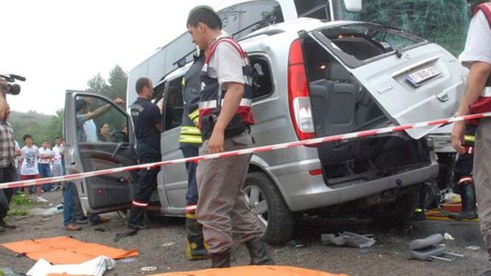 Zonguldak'ta feci kaza