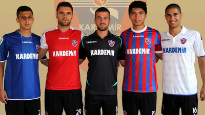 Karabükspor yeni formalarını tanıttı