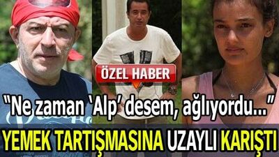 Yemek tartışmasına 'uzaylı' karıştı