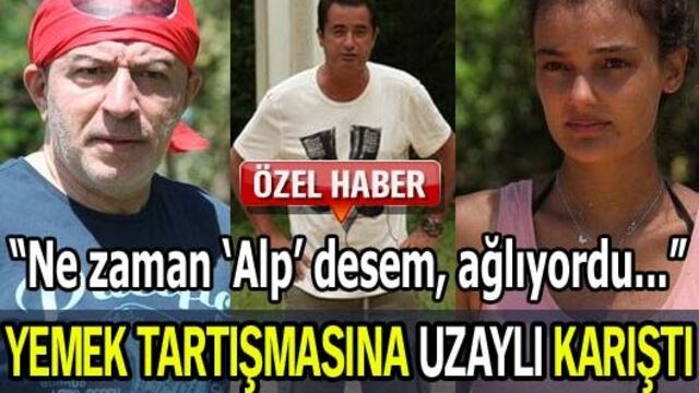 Yemek tartışmasına 'uzaylı' karıştı