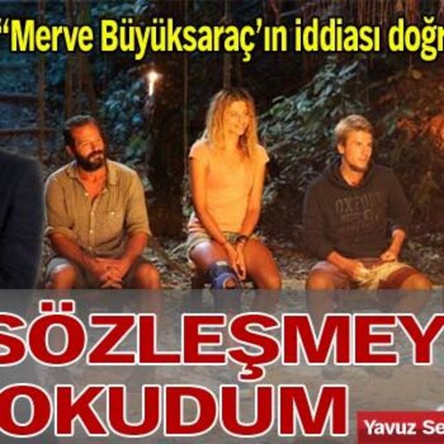 O sözleşmeyi okudum