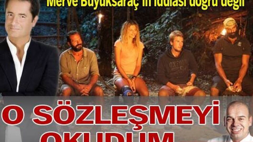O sözleşmeyi okudum