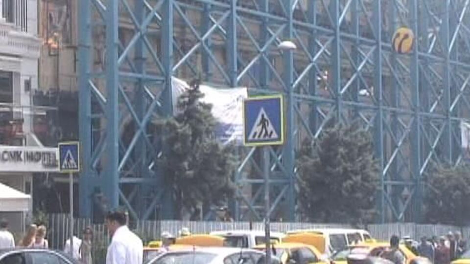 Eski Maksim Gazinosu'nda yangın