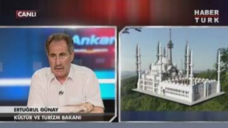 "Çamlıca'da cami"ye şartlı destek