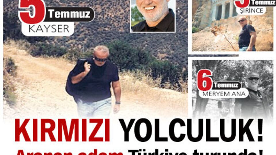 Kırmızı yolculuk!