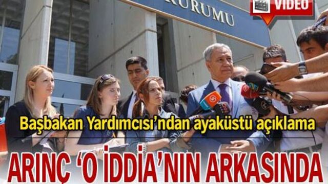 Hükümet 'o iddianın' arkasında