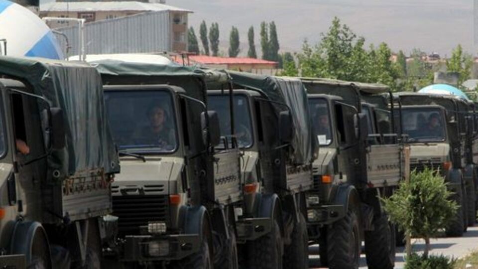 Kuzey Irak sınırında hareketlilik