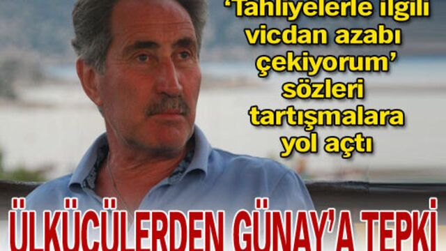 Ülkücülerden Bakan Günay'a tepki