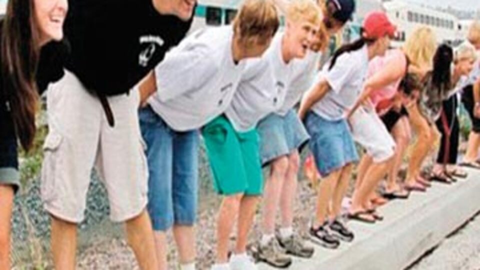 Toplu popo açma eylemi