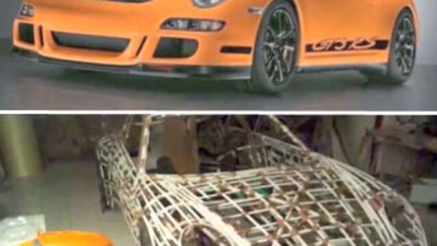 Ev yapımı Porsche!