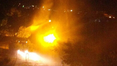 Havai fişek fabrikasında yangın