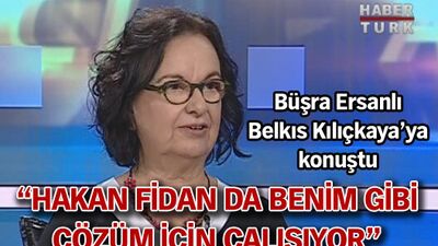 Ersanlı: Hakan Fidan da çözüm için çalışıyor