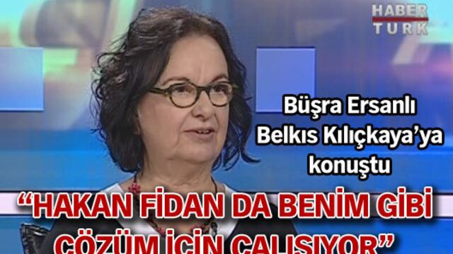 Ersanlı: Hakan Fidan da çözüm için çalışıyor