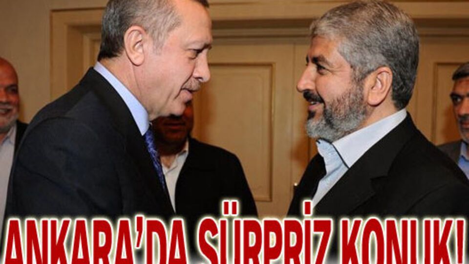 Ankara'da sürpriz konuk!