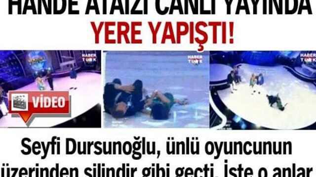 Hande Ataizi yere yapıştı!