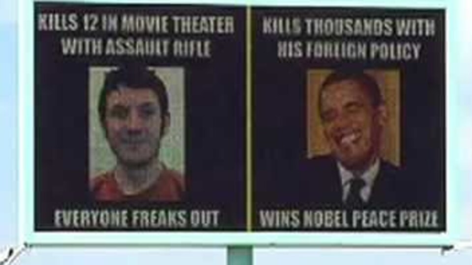 Obama'yı katil Joker'e benzettiler