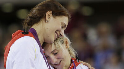 Sprint yarışını Almanya kazandı