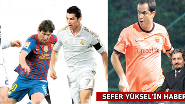 Tek rakibi Messi!