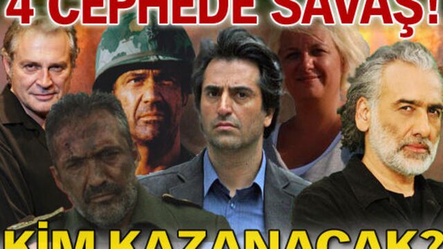 4 cephede savaş!