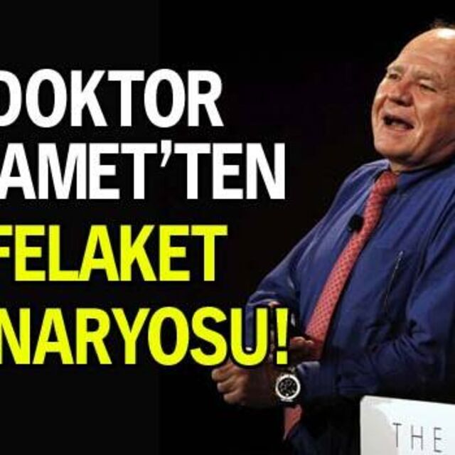 Doktor Kıyamet'ten kıyamet senaryosu
