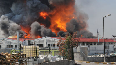 İstanbul'da büyük yangın!