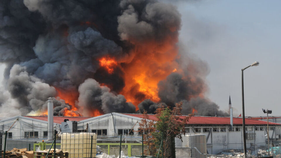 İstanbul'da büyük yangın!