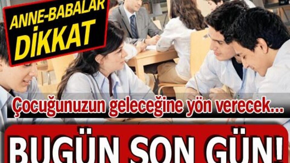 Anne-babalar dikkat!