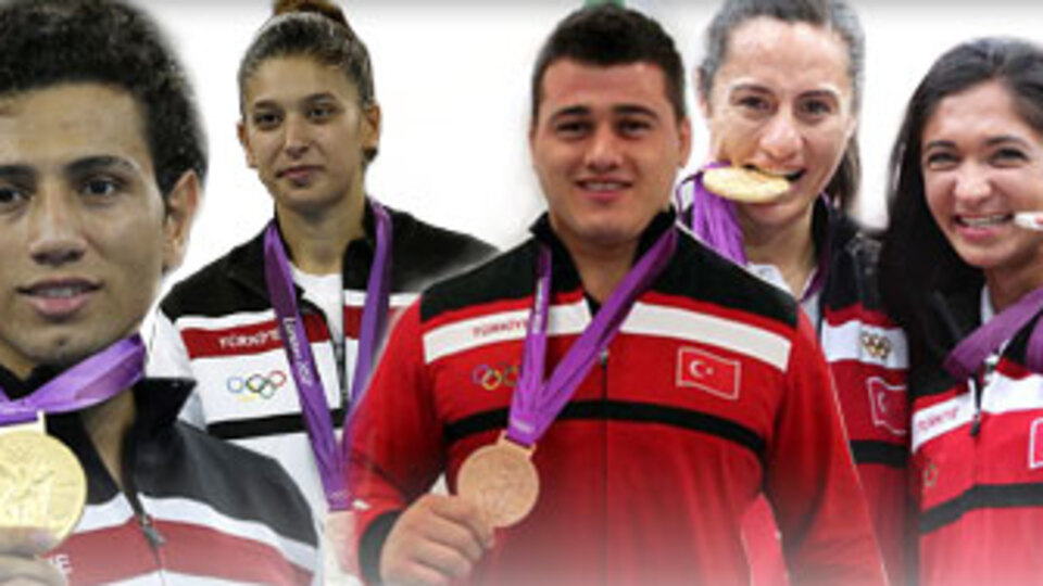 5 madalyayı böyle kazandık!
