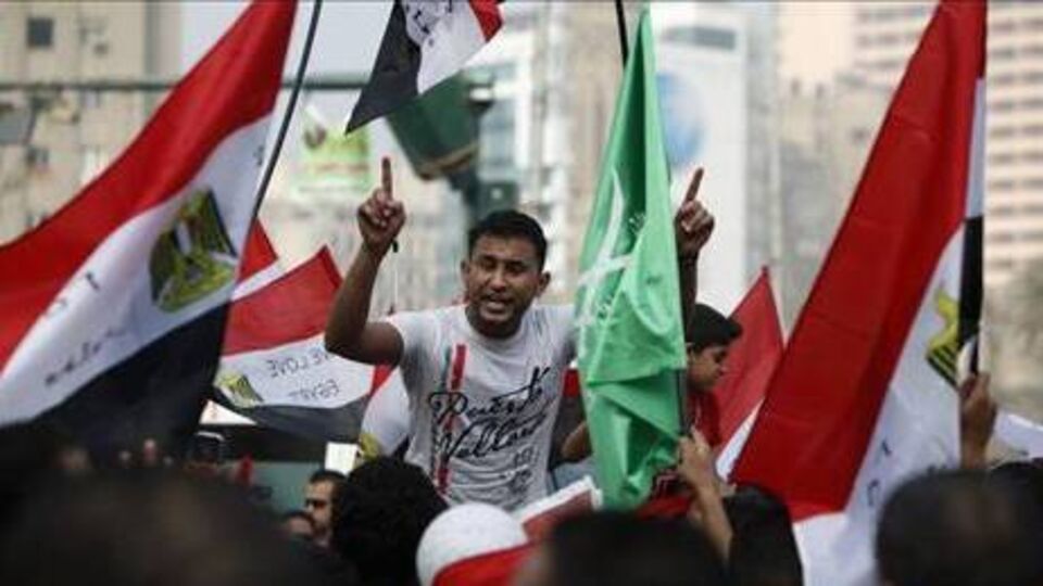 Tahrir'de kutlama